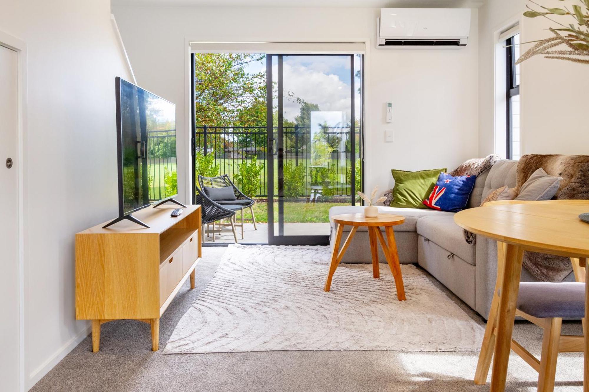 Escape At The Park: 1 Bed 1 Bath W/Carpark Christchurch Exterior foto